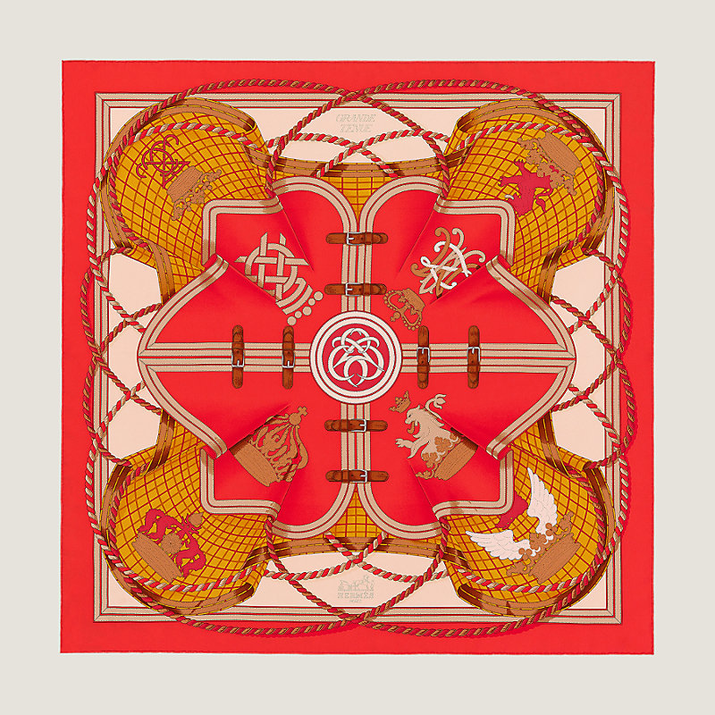 HERMES GRANDE TENUE スカーフ 90cm Grande Tenue wash scarf 90 | Hermès Australia